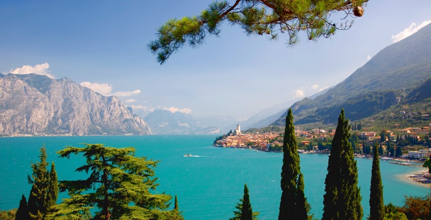 Blick über den Gardasee